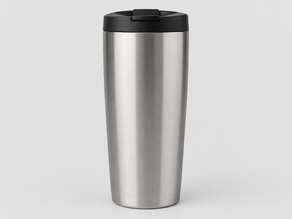 Steel Tumbler with laser engraving logo preview