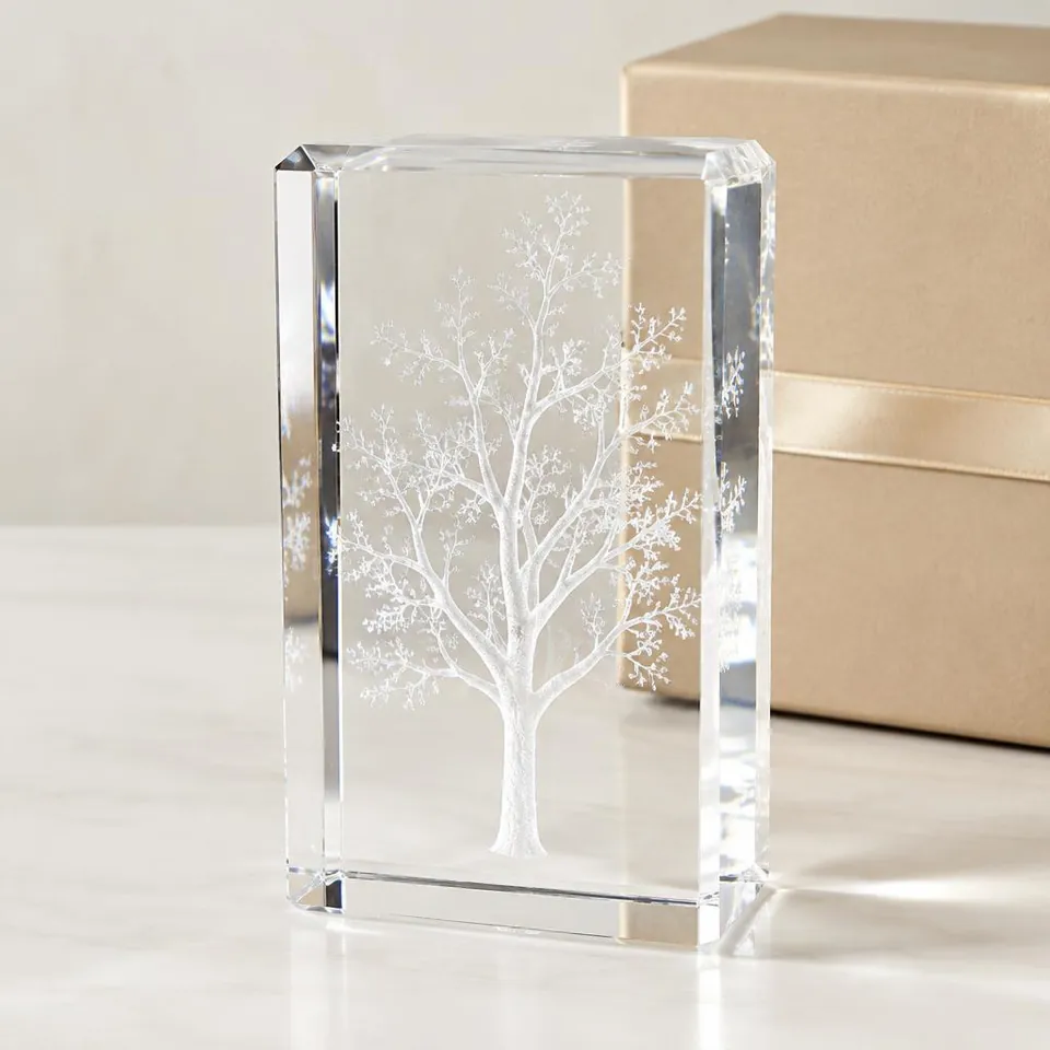Rectangle Crystal Ornaments